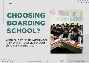choosing boarding school?