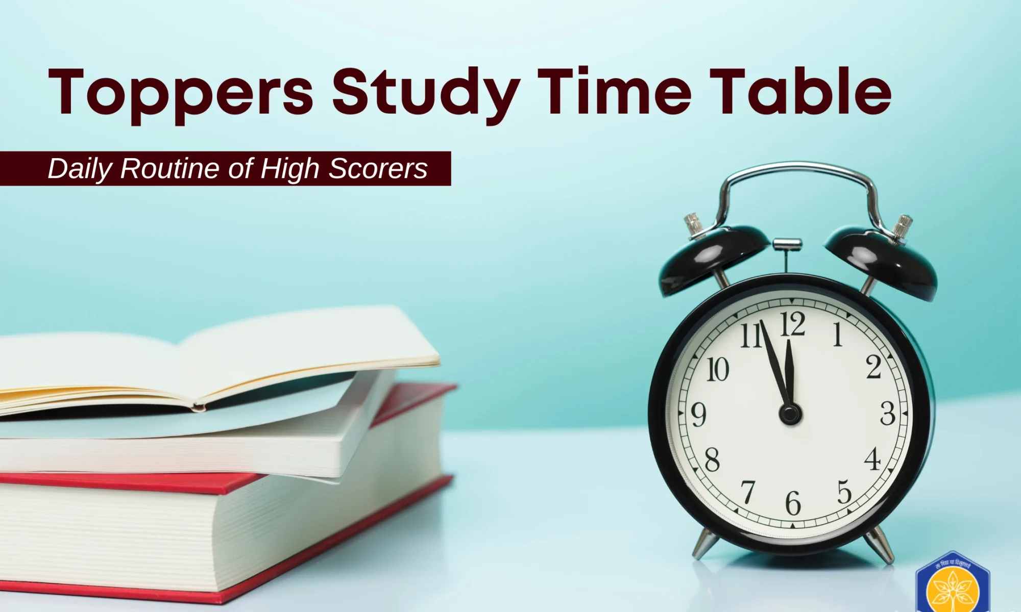 Toppers Study Time Table